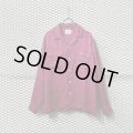 HYSTERIC GLAMOUR - "Vinyl Junkie" Open Collar Shirt