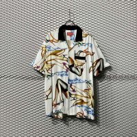 Supreme - "HEELS" Open Collar Shirt