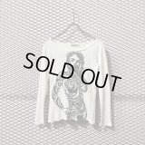 HYSTERIC GLAMOUR - "Tribal Girl" Long Sleeve Tee