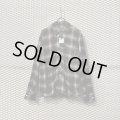NUMBER (N)INE - 08A/W Shadow Check Rayon Shirt