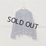 HYSTERIC GLAMOUR - Knit & Denim Switching Jacket
