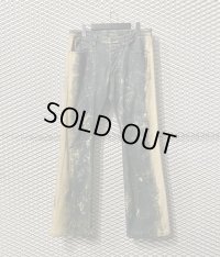 TORNADO MART - Hard Bleach Denim Pants