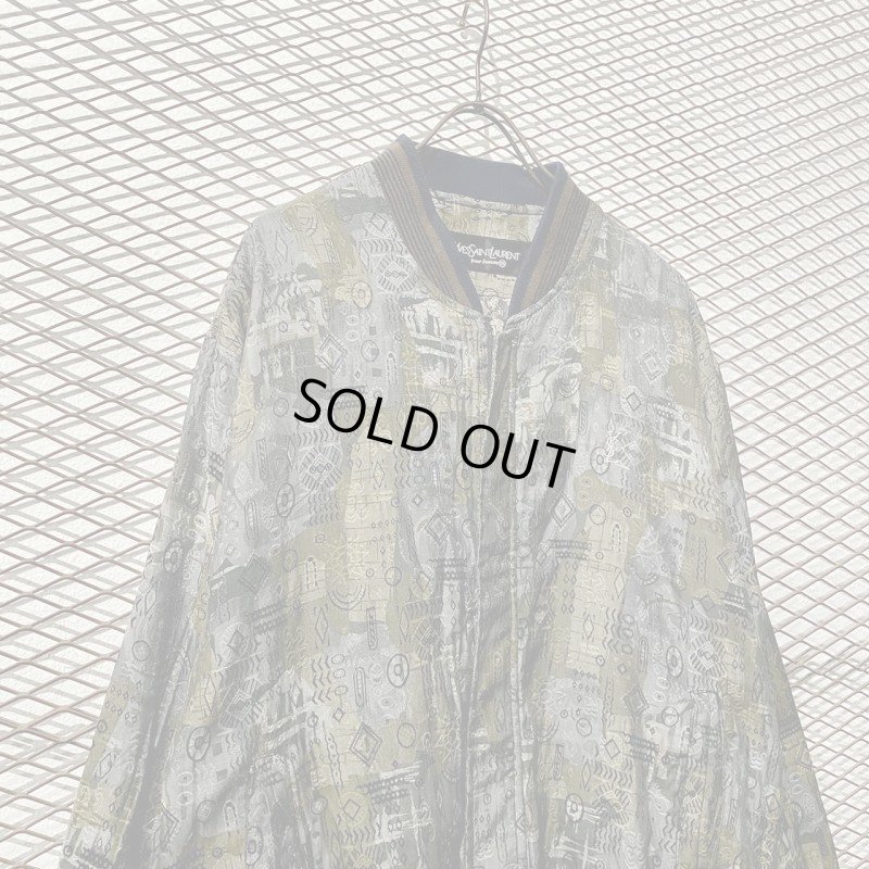 画像2: Yves Saint Laurent - 90's Multi Pattern Blouson