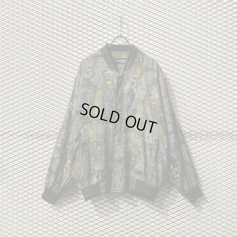 画像1: Yves Saint Laurent - 90's Multi Pattern Blouson