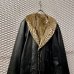 画像7: Used - Leather x Leopard Reversible Coat
