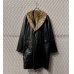 画像6: Used - Leather x Leopard Reversible Coat