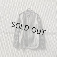 COMME des GARCONS HOMME - Check x Dot Switching Shirt