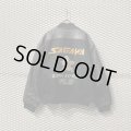 SAGAWA - 80's Leather Switching Stadium Jumper