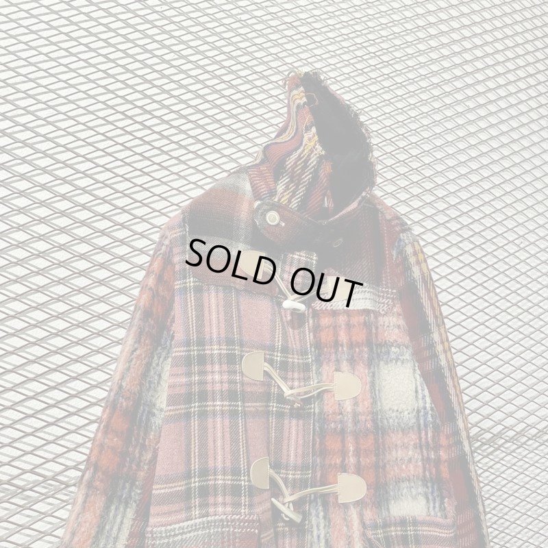 画像2: NOZOMI ISHIGURO - Tartan Check Switching Duffle Coat 