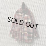 NOZOMI ISHIGURO - Tartan Check Switching Duffle Coat