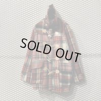 NOZOMI ISHIGURO - Tartan Check Switching Duffle Coat 