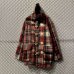 画像1: NOZOMI ISHIGURO - Tartan Check Switching Duffle Coat  (1)