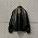 画像1: HIROKO KOSHINO - Calf Leather Stadium Jacket (1)