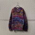 画像1: Used - Multicolor Silk Knit (1)