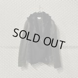 HELMUT LANG - Sheep Leather x Fur Design Jacket