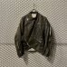 画像1: NOZOMI ISHIGURO - Circle Zip Design Riders Jacket (1)