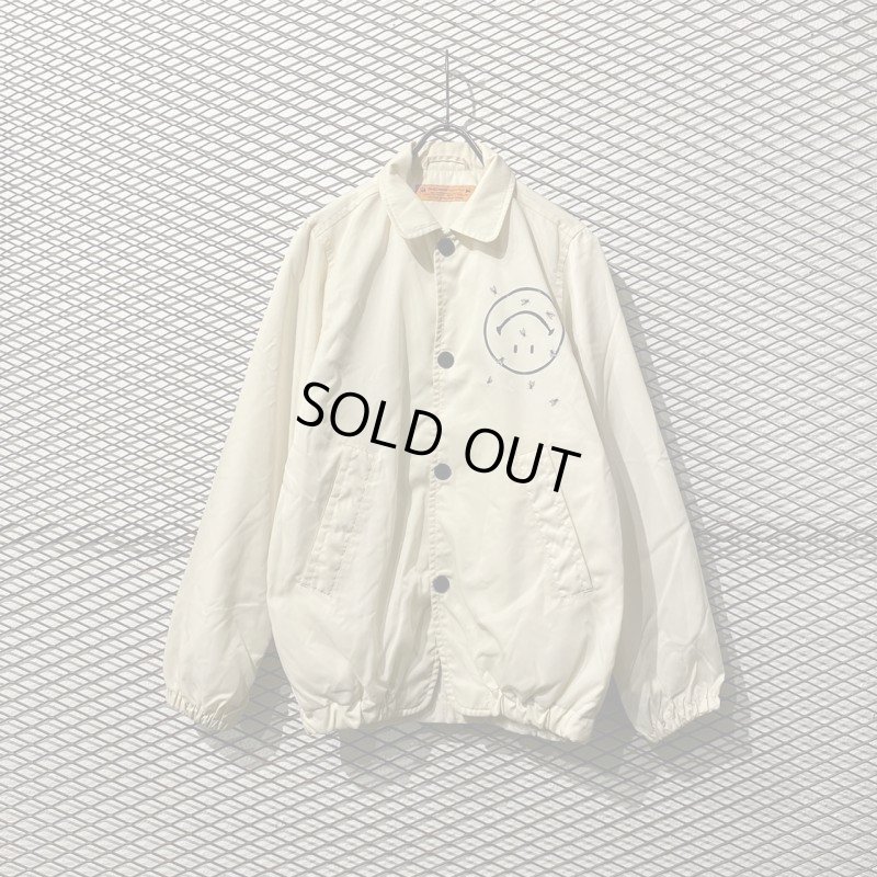 画像1: Sasquatchfabrix - "Smile" Coach Jacket (White)