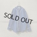 UMIT BENAN - Corduroy Baseball Shirt (Blue)