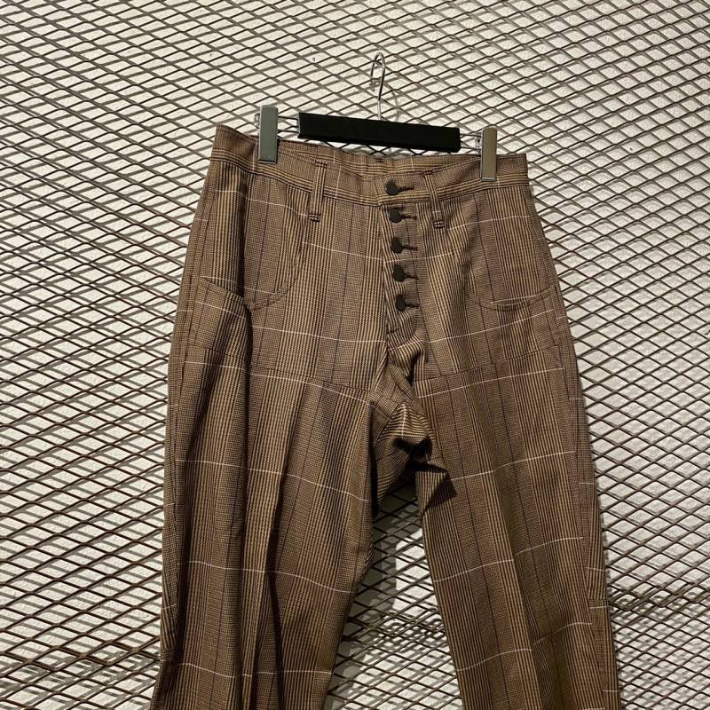画像2: NEMETH - Check Cropped Pants
