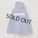 SUPREME - Striped "LOGO" Hoodie