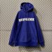 画像1: SUPREME - Striped "LOGO" Hoodie (1)