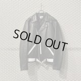 FACETASM - Cow Leather Riders Jacket