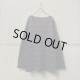 UNDER COVER - Cut-off Tartan Check Knit