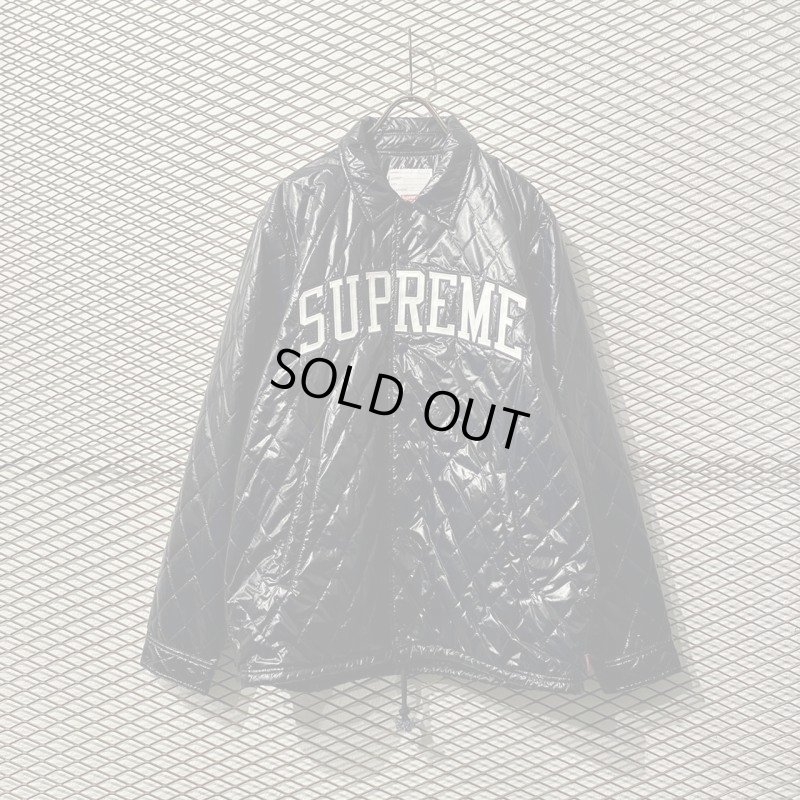 画像1: SUPREME - Quilted Coaches Jacket