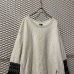 画像2: FACETASM - Mohair Nordic Switching Sweat (2)