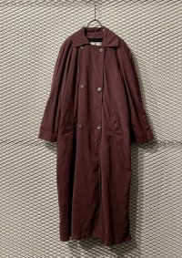 Used - Over Trench Coat (Burgundy)