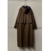 画像6: Used - Hood Long Coat (Brown)