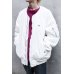 画像10: FACETASM - Nocollar Bomber Jacket (White)