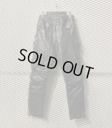 Used - 80's Lace-up Leather Pants
