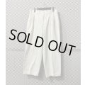 KANSAI - 2-Tuck Wide Pants (White)