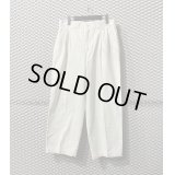 KANSAI - 2-Tuck Wide Pants (White)