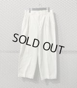 KANSAI - 2-Tuck Wide Pants (White)
