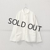 JIL SANDER - Open Collar Linen Shirt