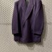 画像4: JUNKO KOSHINO - 90's Double Tailored Setup (Purple)