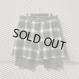 FACETASM - Shadow Check Docking Shorts