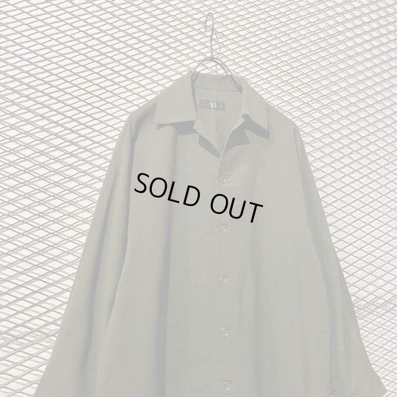 画像2: Y's - 90's "Kimono" Sleeve Open Collar Shirt