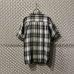 画像5: BAL - Shadow Check Open Collar Shirt (5)