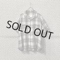 BAL - Shadow Check Open Collar Shirt