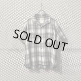 BAL - Shadow Check Open Collar Shirt