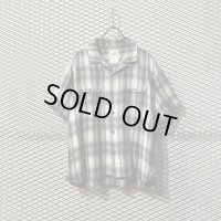 BAL - Shadow Check Open Collar Shirt