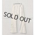 TORNADO MART - Lace-up Flared Denim Pants