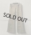 TORNADO MART - Lace-up Flared Denim Pants