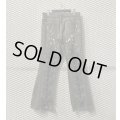 TORNADO MART - Lace-up Flared Denim Pants