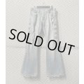 TORNADO MART - Lace-up Flared Denim Pants
