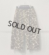Sasquatchfabrix - 4-Tuck Giraffe Wide Pants