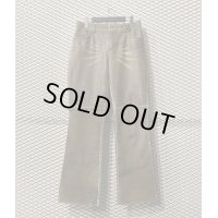 Used - 90's Leather Flared Pants